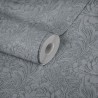 As Creation|Wallpaper gray floral Art Nouveau design|Wallpaper