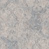 As Creation|Papier Peint vintage fleurs damas beige bleu|Papier Peint