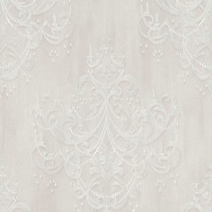 Elitis|Silver and bronze wicker-effect wallpaper with contemporary air|Wallpaper