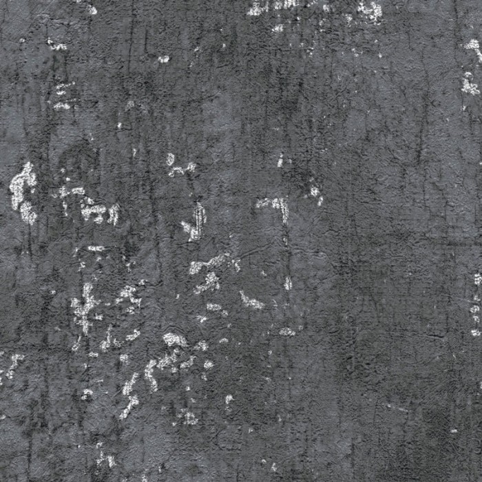As Creation|Cracked plaster effect black Wallpaper|Concrete Imitation