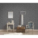 As Creation|Wallpaper modern dark gray shiny squares|Checkered