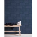 As Creation|Tapete blaue Betonmauersteine|Tapeten