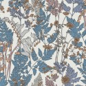 Papeldecor|Tapete Fröhliche Blumen und Wildblätter|Tapeten