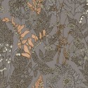 Papeldecor|Wallpaper floral grey with a modern touch|Wallpaper