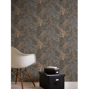 Casamance|Leinentapete elefantengrau|Tapeten 2