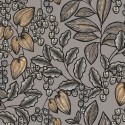 Papeldecor|Tapete Modernes Blätterdesign Taupe|Tapeten