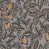 Papeldecor|Tapete Modernes Blätterdesign Taupe|Tapeten