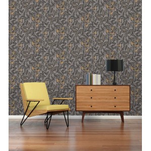 Papeldecor|Tapete Blumen Aquarell multicolor|Blumen 2