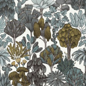 Papeldecor|Papier peint reliefs gris effet mur rayé|Papier Peint