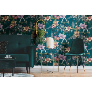 Casamance|Papier peint lin violet texturé|Papier Peint 2