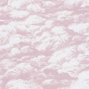 Papeldecor|Papier peint paysage toile de jouy, nuages roses|Papier Peint