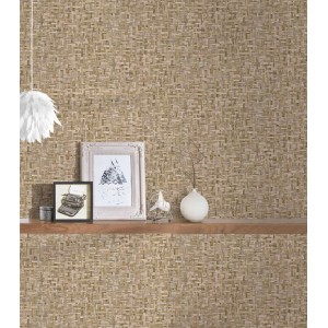 Casamance|Wallpaper natural fibers imitation raffia navy blue|Raffia Imitation 2