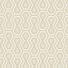 Papeldecor|Papier peint rétro moderne beige et or|Papier Peint