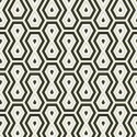Papeldecor|Retro-Tapete geometrisch Schwarz und Weiß|Tapeten