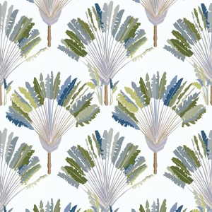 Papeldecor|Urban Jungle Palm Leaves Beige Cream Wallpaper|Floral