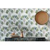 Papeldecor|Papier peint floral motif abstrait feuilles de palmier|Papier Peint
