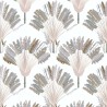 Papeldecor|Wallpaper original stamped palms beige and grey|Wallpaper
