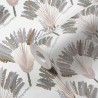 Papeldecor|Wallpaper original stamped palms beige and grey|Wallpaper