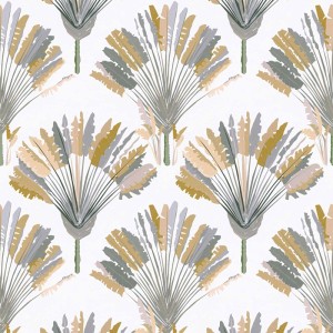 Grandeco|Papier peint intemporel coraux marins beige toasté|Tropical
