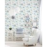 Papeldecor|Tapete Safari-Kindertapete mit Tieren|Tapeten