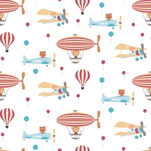 Papeldecor|Wallpaper children's wallpaper watercolor chicks|Wallpaper