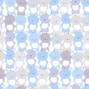 Papeldecor|Pastel-toned teddy bear children's wallpaper|Wallpaper