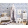 Papeldecor|Pastel-toned teddy bear children's wallpaper|Wallpaper