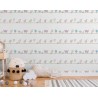 Papeldecor|Tapete Kinderzimmer Küken Aquarell|Tapeten