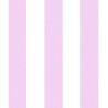 Papeldecor|Papier Peint pour enfants à rayures roses et blanches|Papier Peint