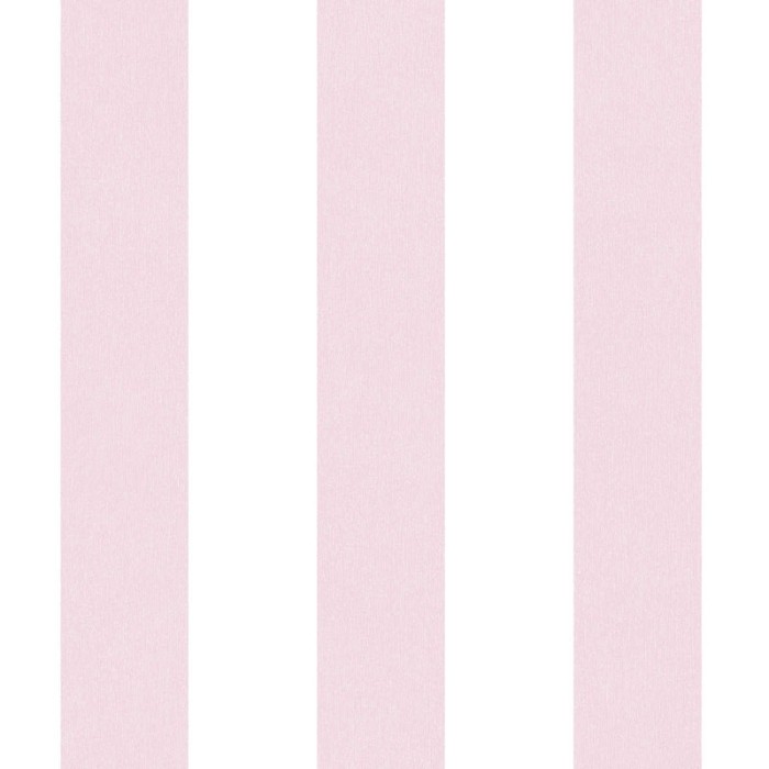 Papel pintado infantil rayas rosas y blancas -  222-3114