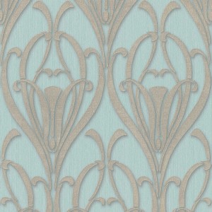 Casadeco|Dark tone abstract Art Deco wallpaper|Art Deco