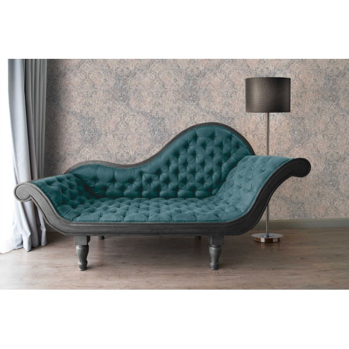 Papeldecor|Tapete Damastmuster Vintage Beige-Blau|Tapeten