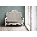 Papeldecor|Art Deco wallpaper green with metallic motifs, plaster effect|Wallpaper