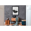 Papeldecor|Wallpaper imitation dark gray plaster with metallic details|Wallpaper