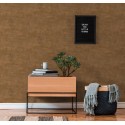 Papeldecor|Papier peint couleur rouille texturé avec détails métalliques|Papier Peint
