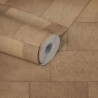 Papeldecor|Brown concrete block wallpaper|Wallpaper
