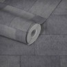 Papeldecor|Papier peint imitation blocs de maçonnerie gris foncé avec brillance|Papier Peint