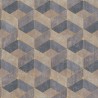 Papeldecor|Gelb-braun-schwarze geometrische Tapete|Tapeten