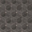 Papeldecor|Moderne Tapete geometrische Formen mit metallischen Details|Tapeten