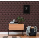Papeldecor|Wallpaper geometric modern violet and gold|Wallpaper
