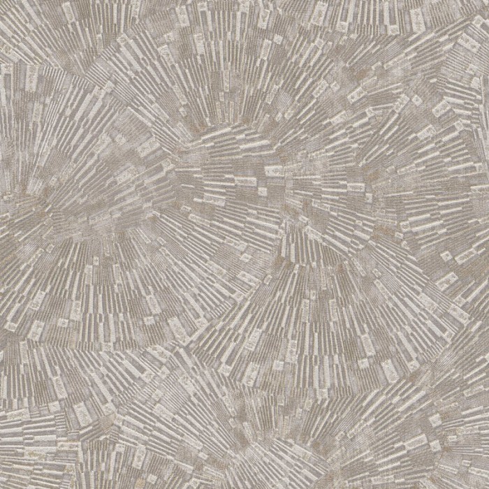 Papel pintado moderno con relieves marrón y detalles metalizados -  222-3166
