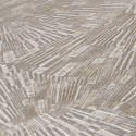 Papel pintado moderno con relieves marrón y detalles metalizados -  222-3166