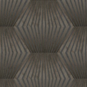Casamance|Unifarbene Tapete braun Textileffekt|Tapeten