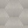 Papeldecor|Papier peint moderne formes 3D brun-gris métallisé|Papier Peint
