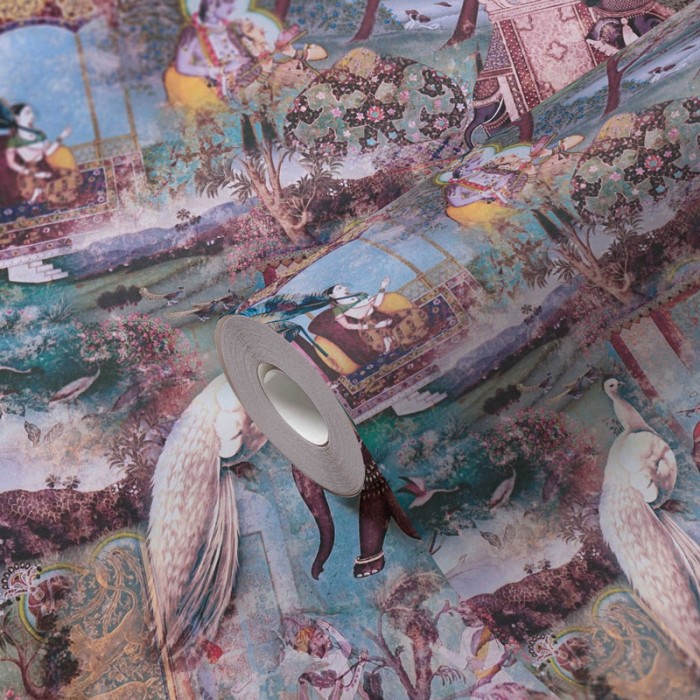 As Creation|Tapete Vintage-Motive im indischen Stil|Tapeten