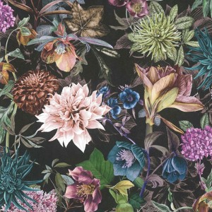 Casamance|Wallpaper linen taupe brown|Wallpaper