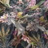 As Creation|Papier Peint flore et faune tropicales avec un fond noir|Papier Peint