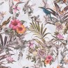 As Creation|Papier peint floral romantique magnolias et oiseaux|Papier Peint