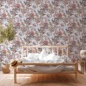 As Creation|Romantic floral wallpaper magnolias and birds|Wallpaper