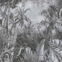 As Creation|Wallpaper green palm trees of tropical jungle|Wallpaper